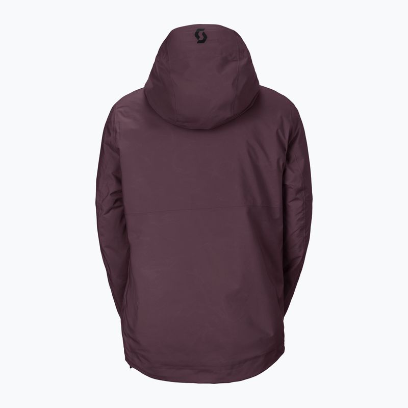 Giacca da sci da uomo SCOTT Ultimate GTX cocoa red 2