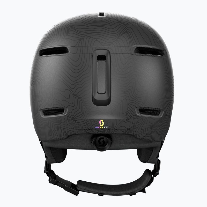 Casco da sci SCOTT Track granite black/holo silver 3