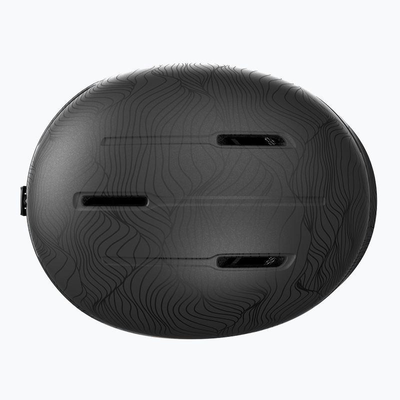 Casco da sci SCOTT Track granite black/holo silver 4
