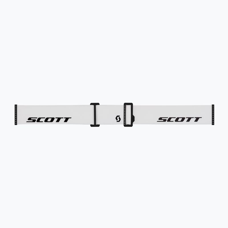 Maschera da sci SCOTT Trace Pro white/green chrome 4