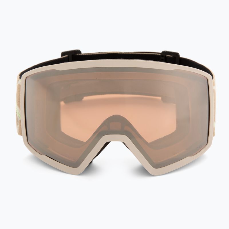 Maschera da sci SCOTT Trace Pro mojave beige/silver chrome 2