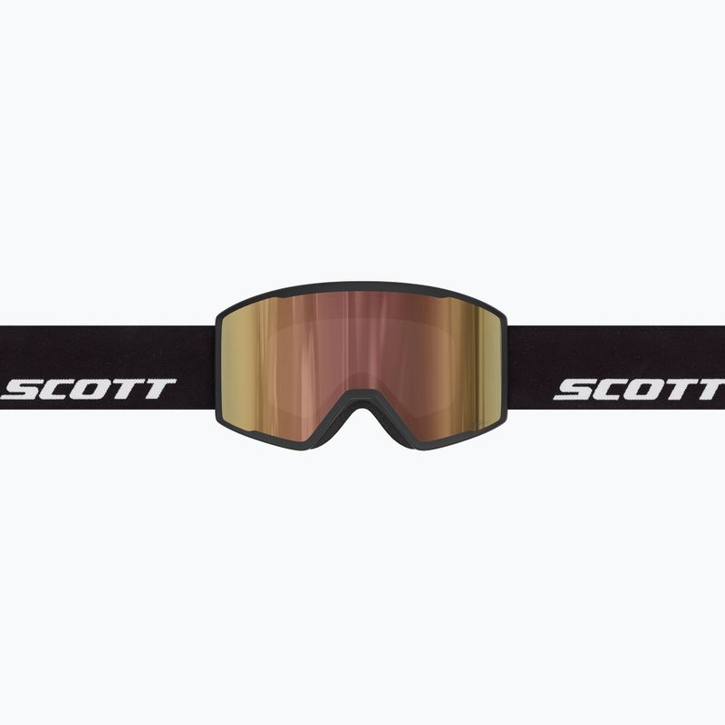 Maschera da sci SCOTT Trace Pro Light Sensitive black/amp ls cinnamon chrome 3