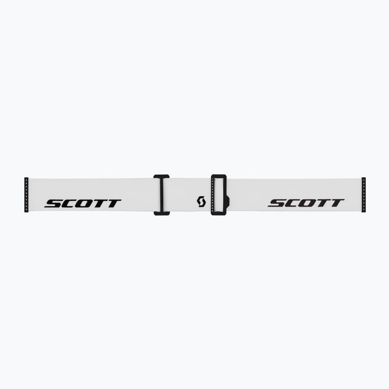 Maschera da sci SCOTT Trace Pro Light Sensitive white/amp ls cinnamon chrome 5