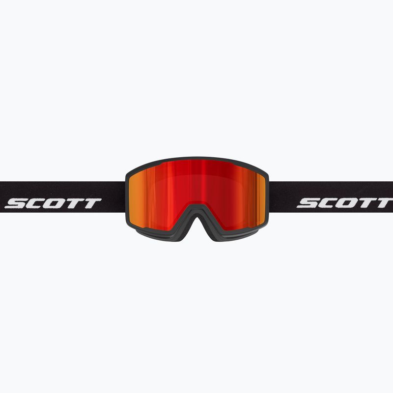 Maschera da sci SCOTT Trace Pro Compact black/red chrome 3