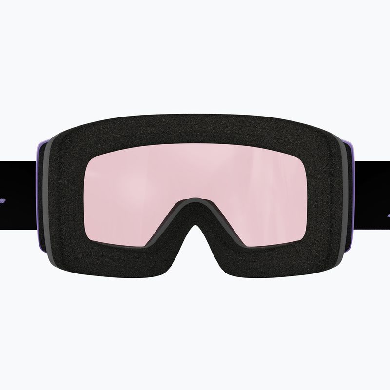 Maschera da sci SCOTT Trace Pro Compact sherbet purple/black silver chrome 2
