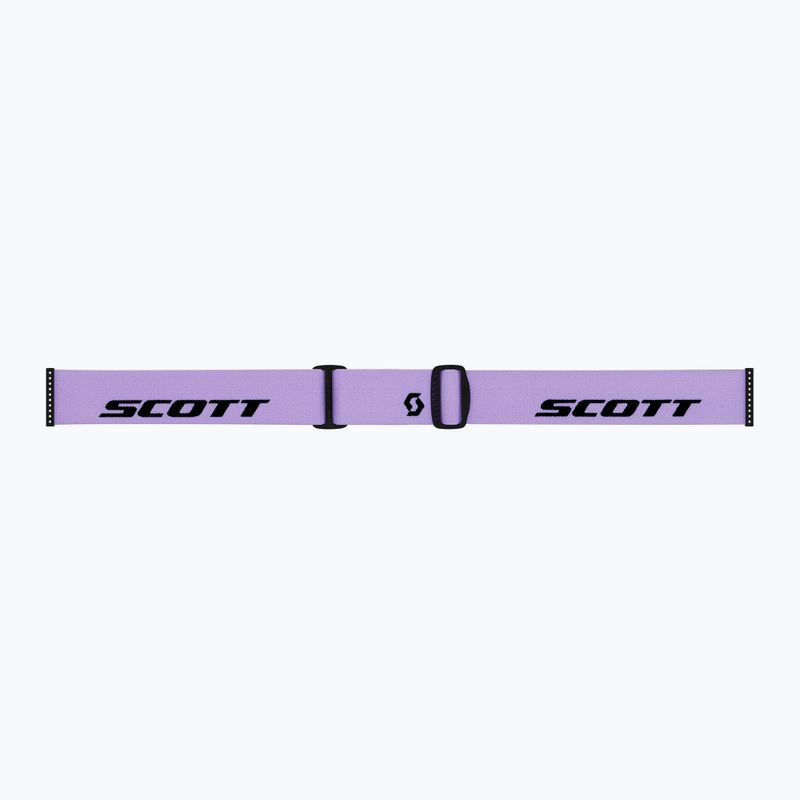 Maschera da sci SCOTT Trace Pro Compact sherbet purple/black silver chrome 5