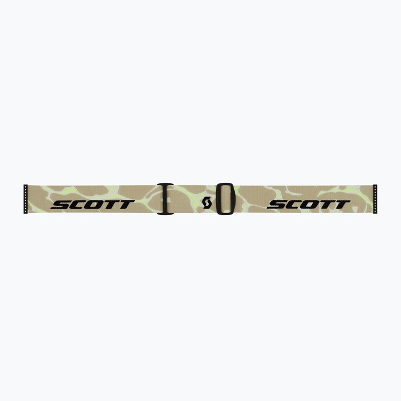 Maschera da sci SCOTT Trace Pro Comact Light Sensitive S2-4 mojave beige/amp ls blue chrome 5