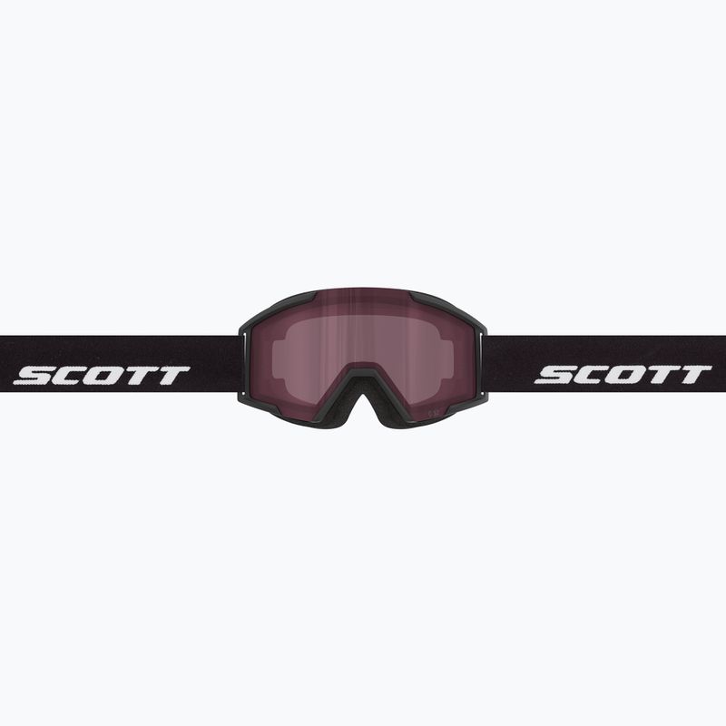 Maschera da sci per bambini SCOTT Shield black/rose 4