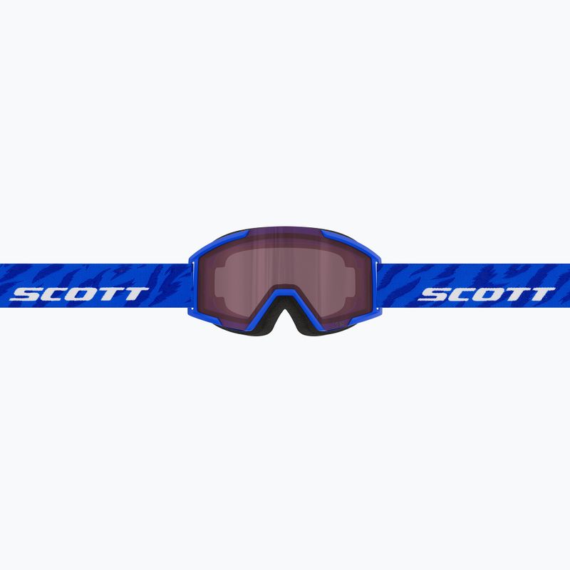 Maschera da sci per bambini SCOTT Shield blue/white/rose 4