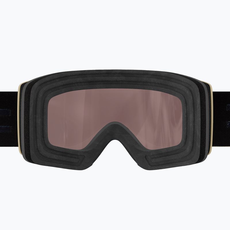 Maschera da sci SCOTT Shield mojave beige/amp black chrome 3