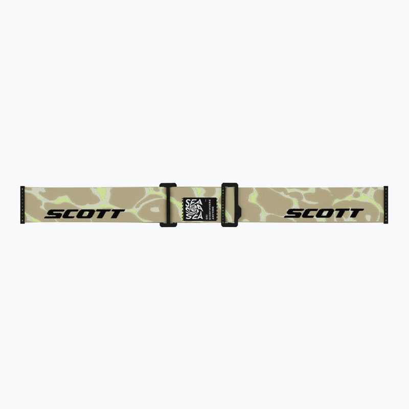 Maschera da sci SCOTT Shield mojave beige/amp black chrome 5