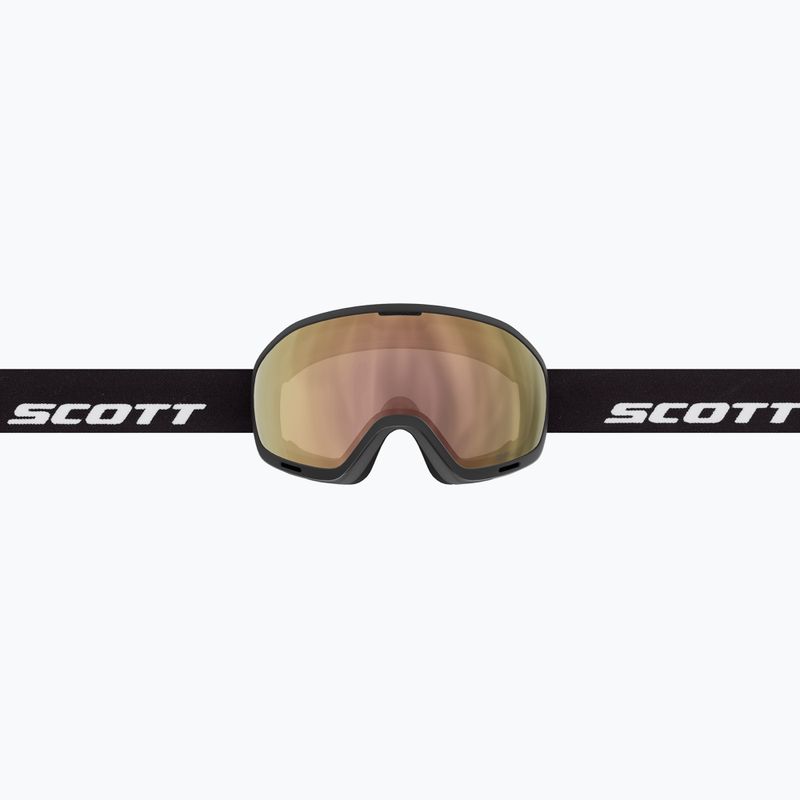 Maschera da sci SCOTT Unlimited II OTG LS black/amp ls cinnamon chrome 4