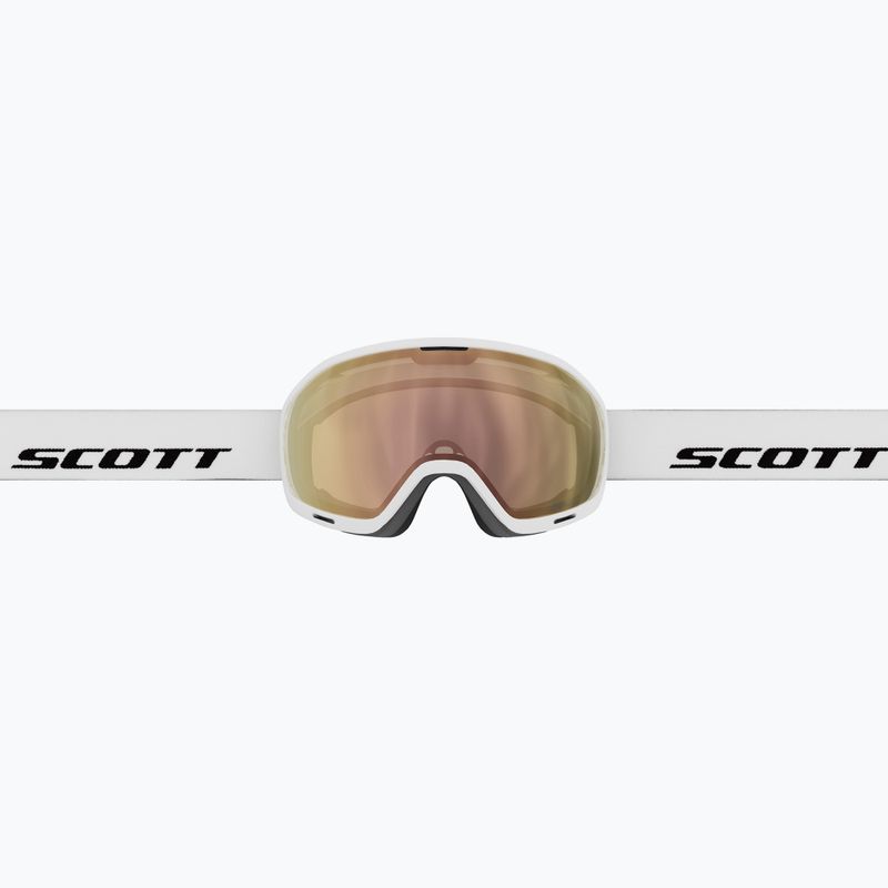 Maschera da sci SCOTT Unlimited II OTG LS white/amp ls cinnamon chrome 4