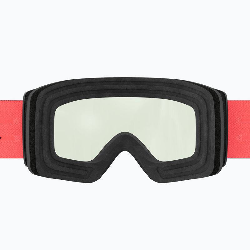 Maschera da sci SCOTT Shield LS black/purple/cinnamon chrome 3