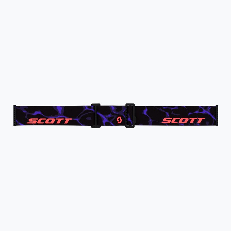 Maschera da sci SCOTT Shield LS black/purple/amp ls cinnamon chrome 5