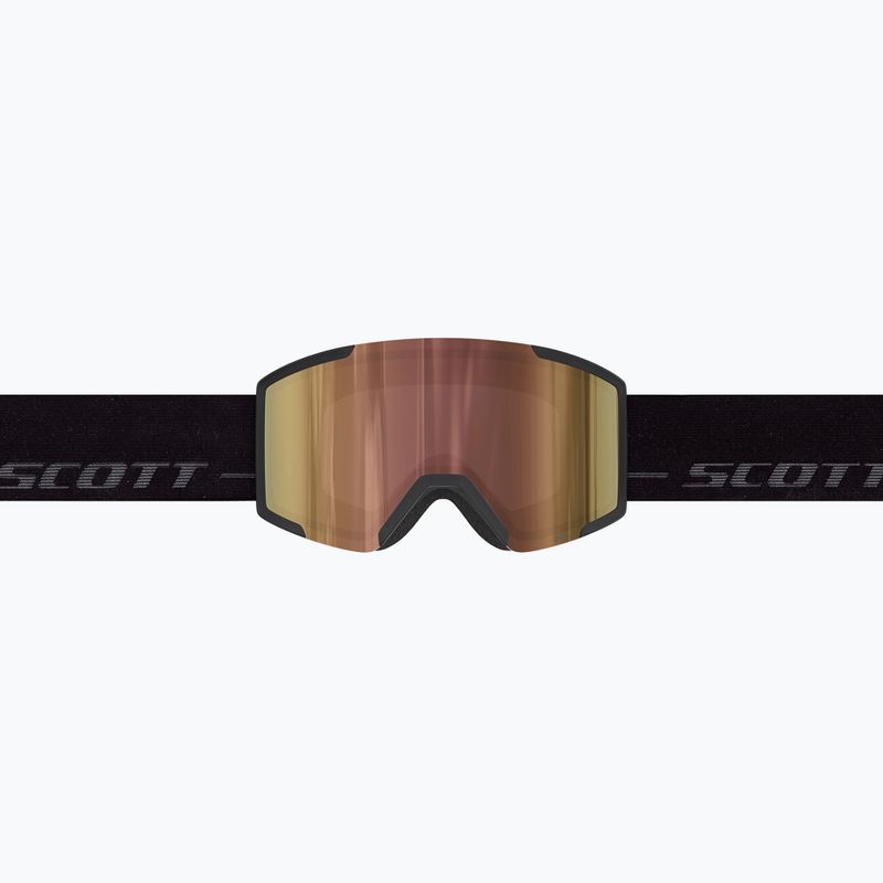 Maschera da sci SCOTT Shield LS black/fog grey/amp ls cinnamon chrome 3