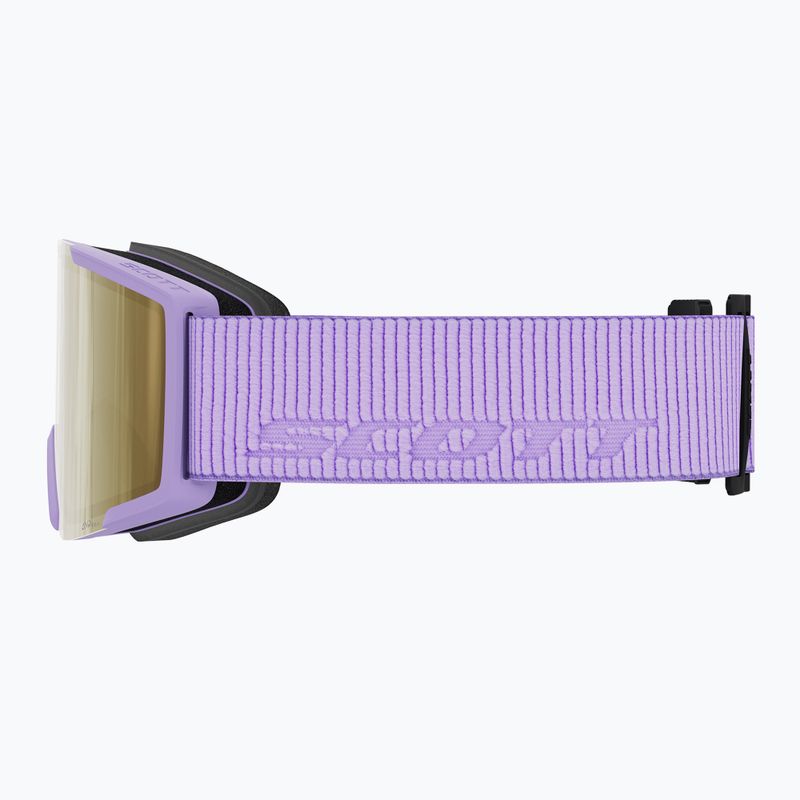 Maschera da sci SCOTT Shield LS sherbet purple/amp ls cinnamon chrome 2