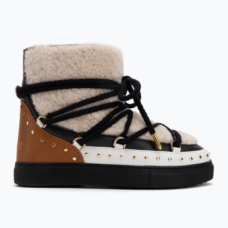 Stivali da neve donna INUIKII Curly Rock crema 2