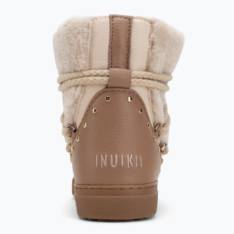 INUIKII stivali da neve da donna Curly Rock beige 6