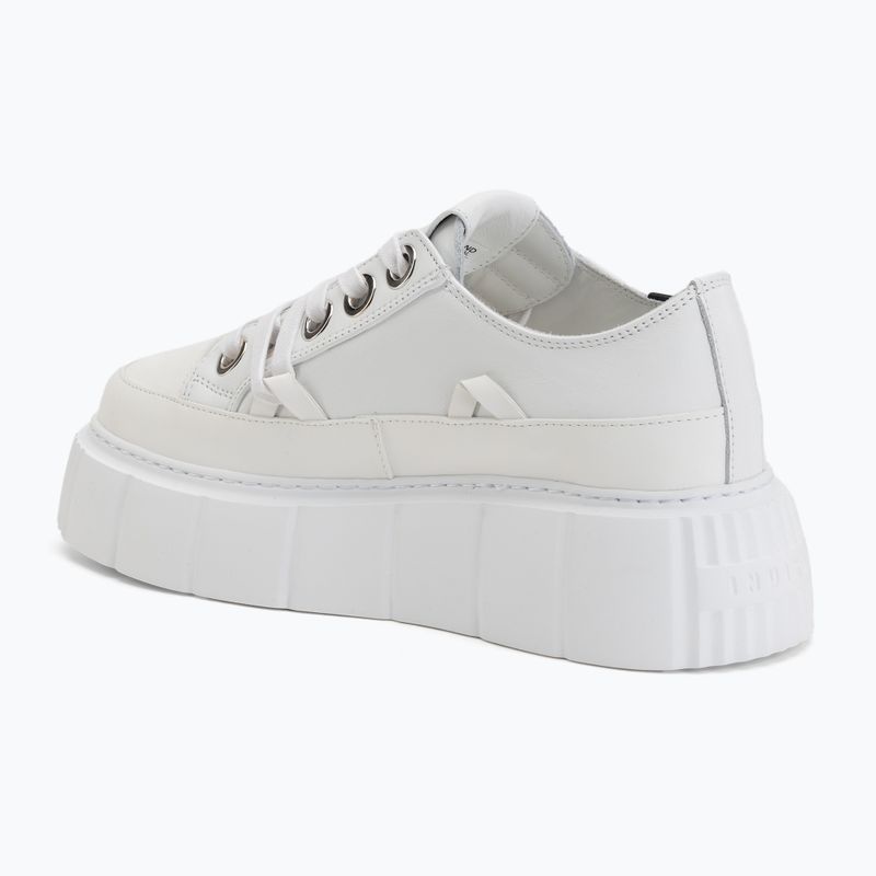 Scarpe da donna INUIKII Leather Matilda Low white 3
