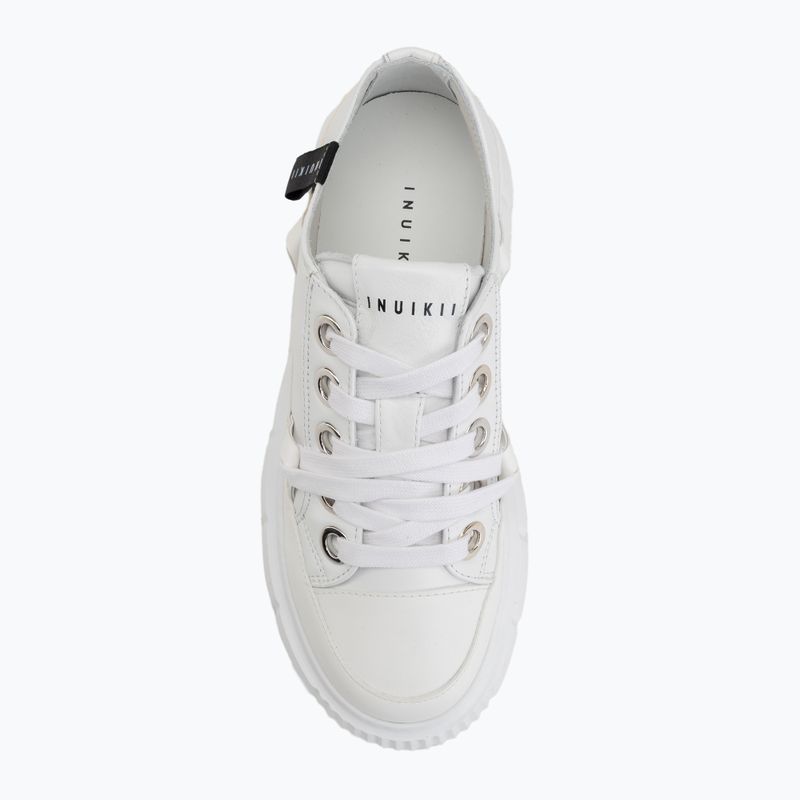 Scarpe da donna INUIKII Leather Matilda Low white 5