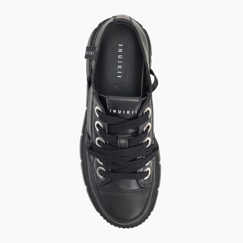 Scarpe da donna INUIKII Leather Matilda Low nero 5