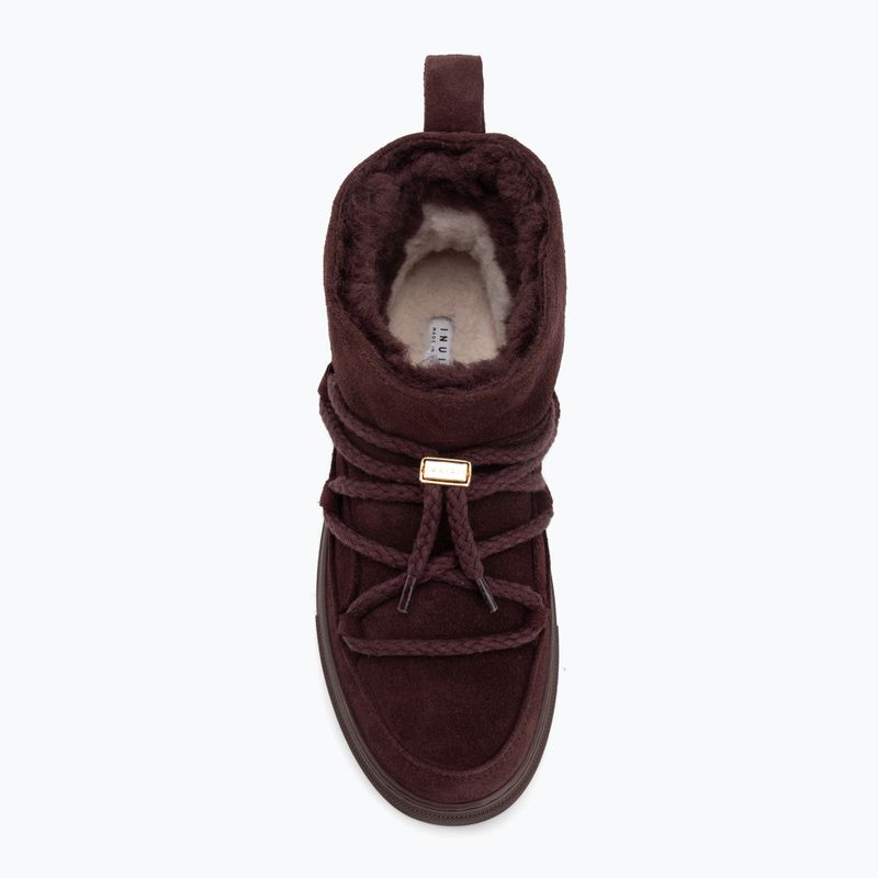 Stivali da neve da donna INUIKII Classic Low burgundy 5