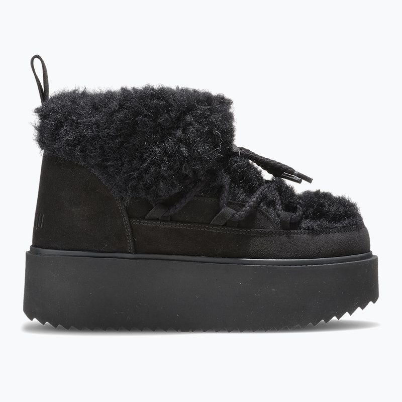 Stivali da neve donna INUIKII Teddy Platform black 9