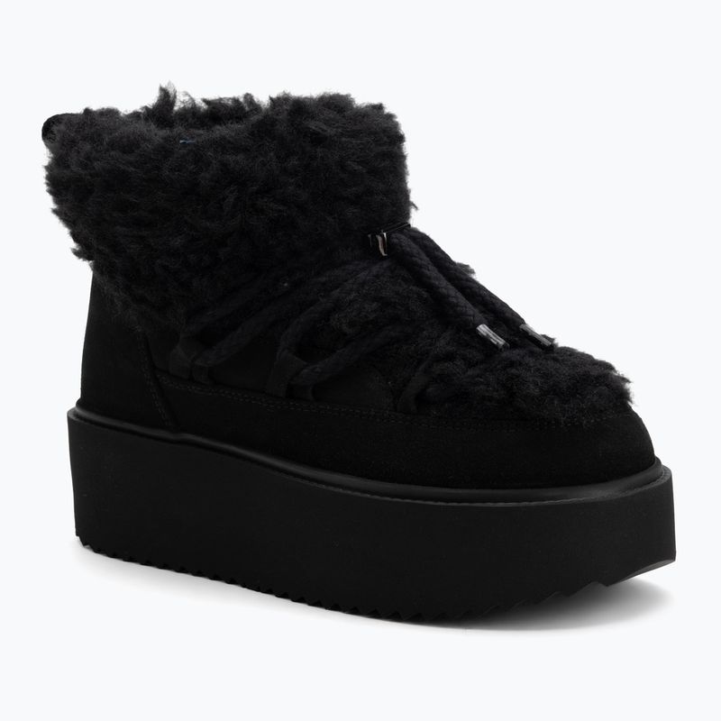 Stivali da neve donna INUIKII Teddy Platform black