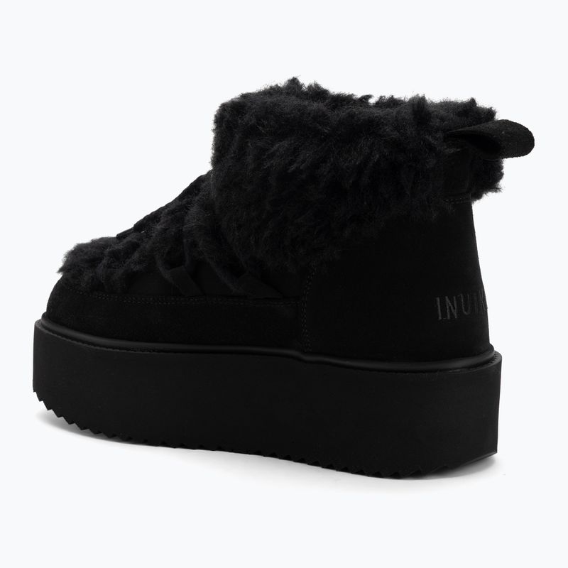 Stivali da neve donna INUIKII Teddy Platform black 3