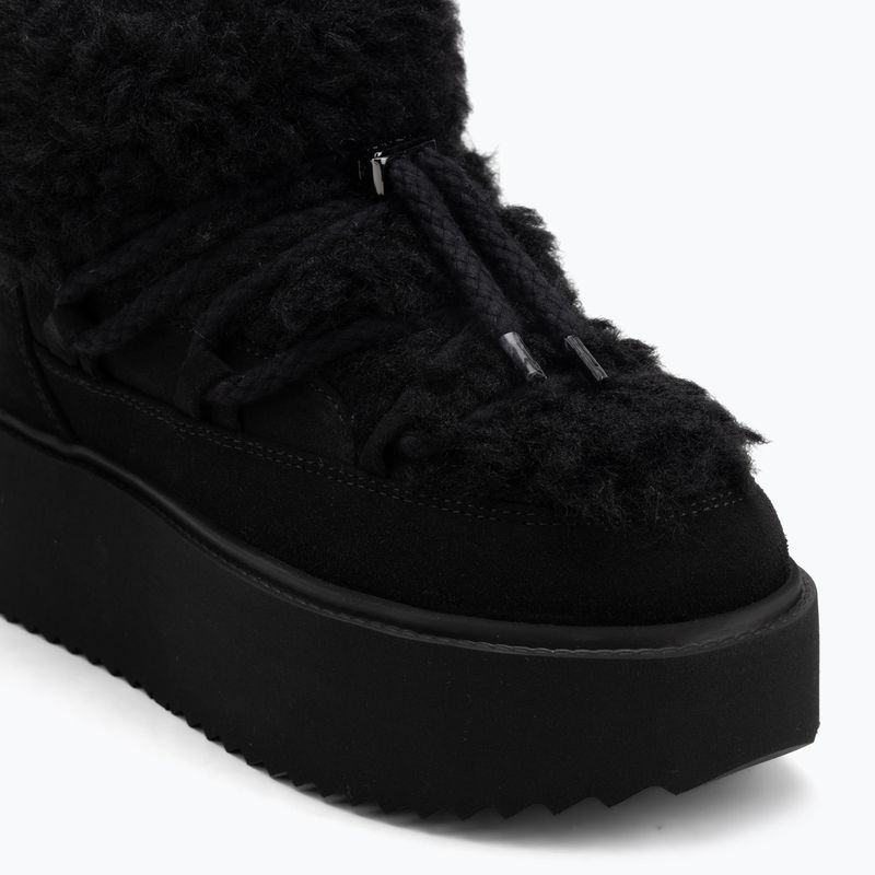 Stivali da neve donna INUIKII Teddy Platform black 7
