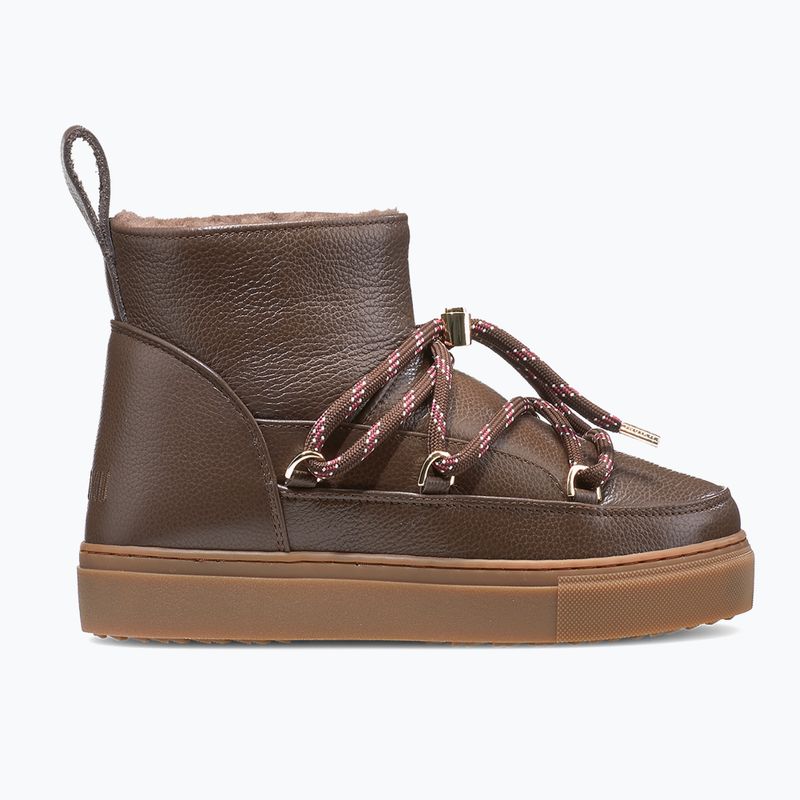 Doposci da donna INUIKII Full Leather Gloss brown 2