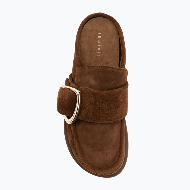 Ciabatte da donna INUIKII Mule Soft brown 5