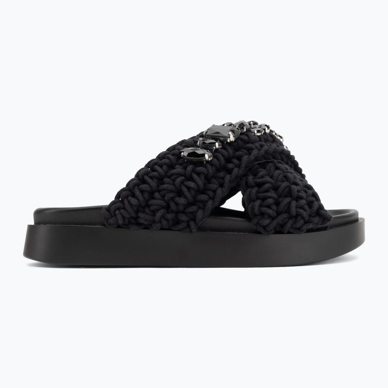 Ciabatte da donna INUIKII Woven Stones black 2