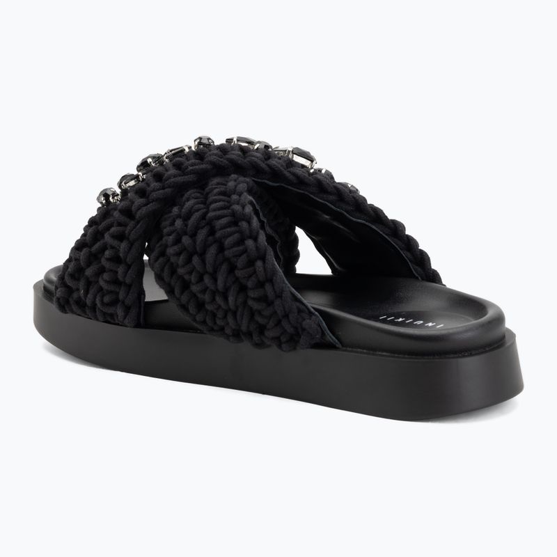 Ciabatte da donna INUIKII Woven Stones black 3