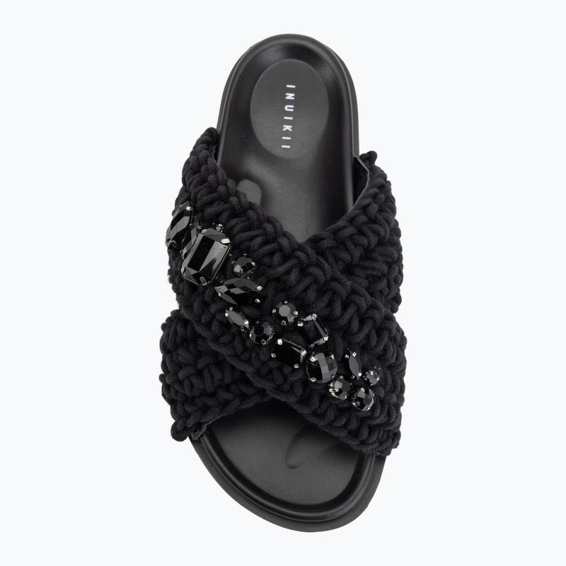 Ciabatte da donna INUIKII Woven Stones black 5