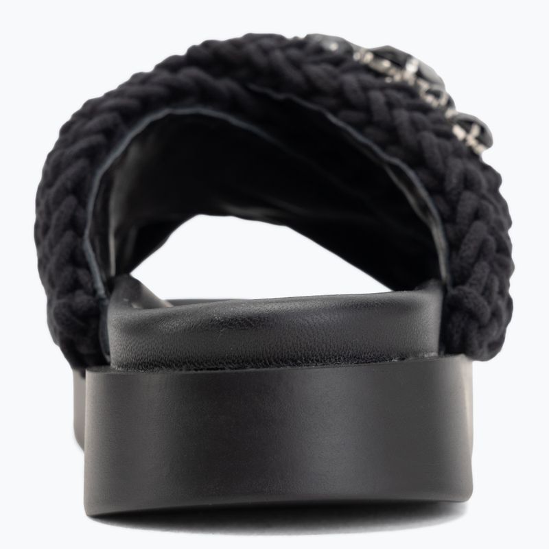 Ciabatte da donna INUIKII Woven Stones black 6