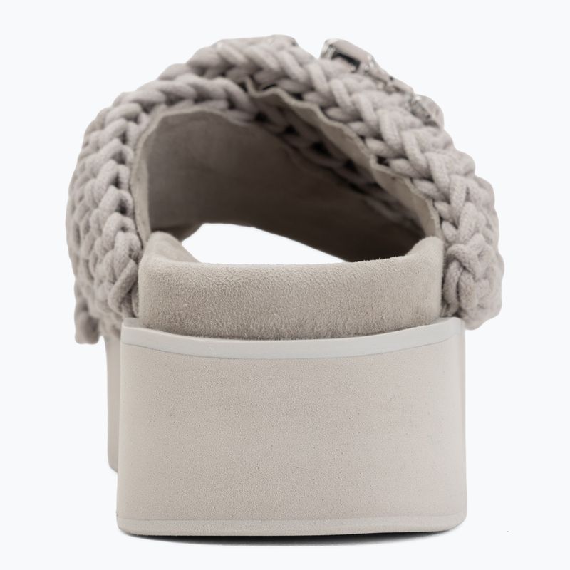 Ciabatte da donna INUIKII Woven Stones Platform stone grey 6