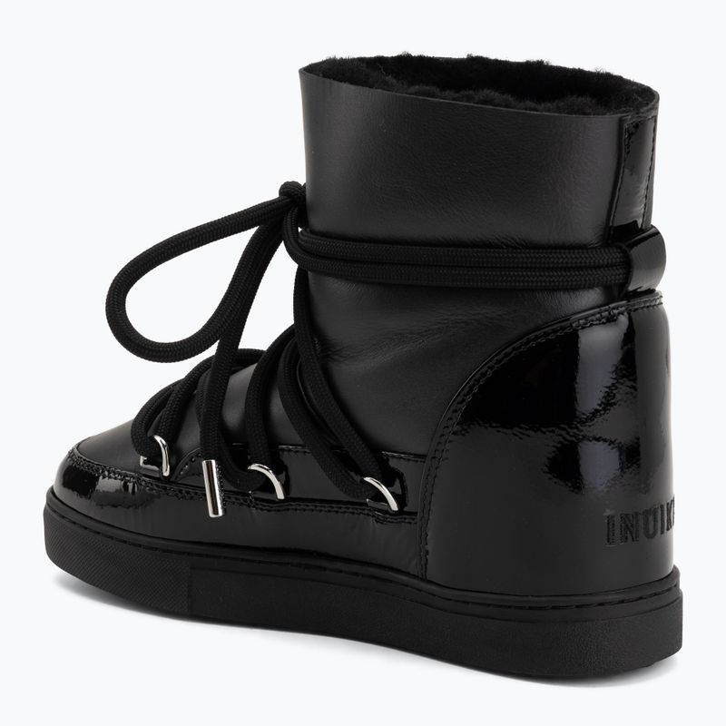 Doposci da donna Inuikii Gloss Wedge black 3
