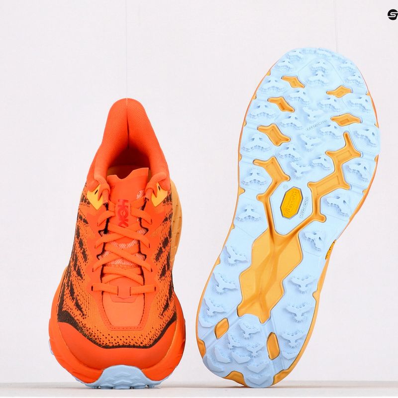 Scarpe da corsa da uomo HOKA Speedgoat 5 puffin's bill/giallo ambra 10