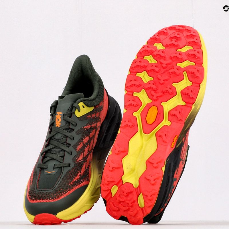 Scarpe da corsa da uomo HOKA Speedgoat 5 timo/fiesta 15