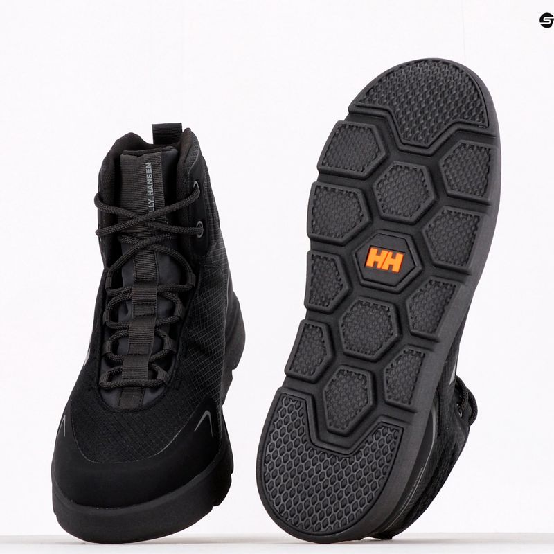 Scarponi da trekking da uomo Helly Hansen Canyon Ullr Boot HT nero/gunmetal/neon orange 11