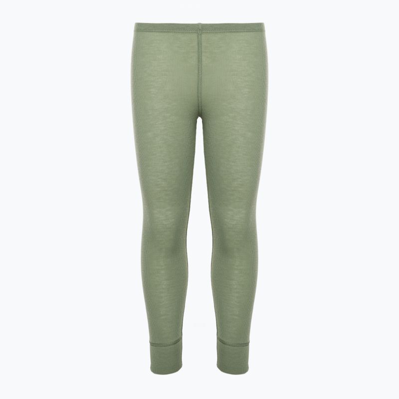 Set di intimo termico per bambini ODLO Active Warm Eco grigio acciaio melange/verde opaco 5