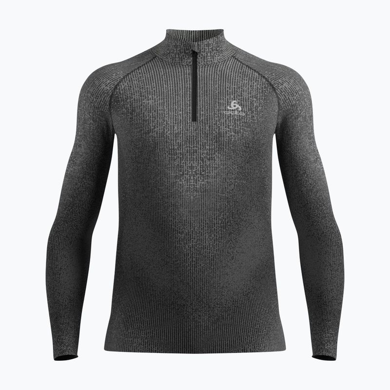 Maglia termica da uomo ODLO Performance Warm Blackcomb Bl Top Turtle Neck HZ black