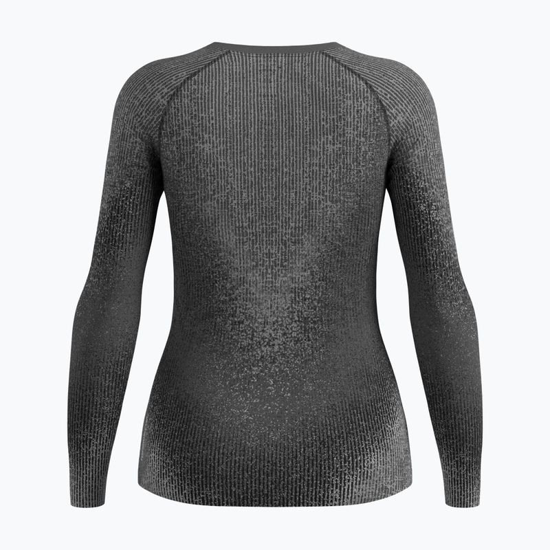 Maglia termica donna a manica lunga Odlo Performance Warm Blackcomb Bl Top Crew Neck black 2