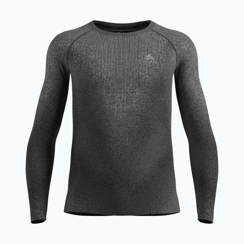 Maglia termica a manica lunga da uomo ODLO Performance Warm Blackcomb Bl Top Crew Neck black