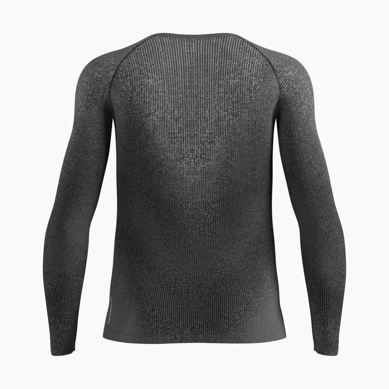 Maglia termica a manica lunga da uomo ODLO Performance Warm Blackcomb Bl Top Crew Neck black 2