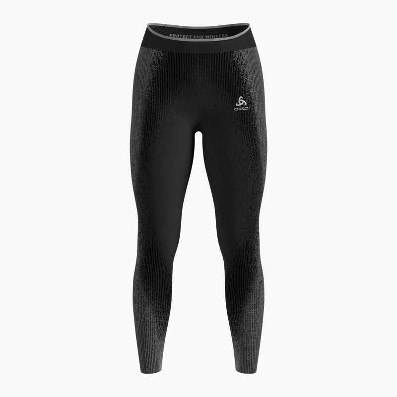 Pantaloni termici da donna ODLO Performance Warm Blackcomb Bl Bottom Long black