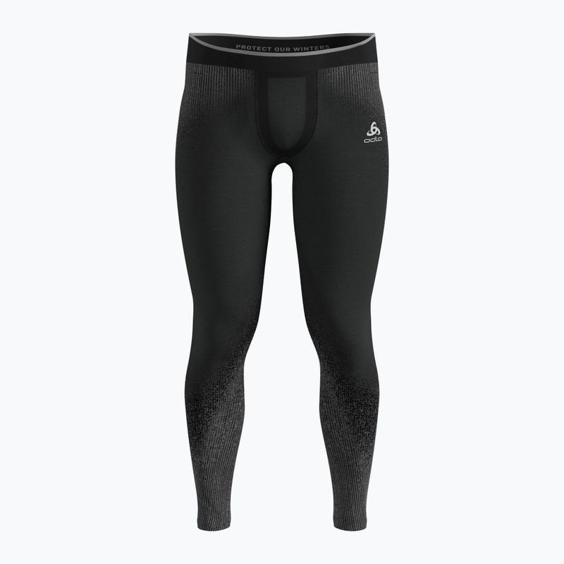 Pantaloni termici uomo ODLO Performance Warm Blackcomb Bl Bottom Long black