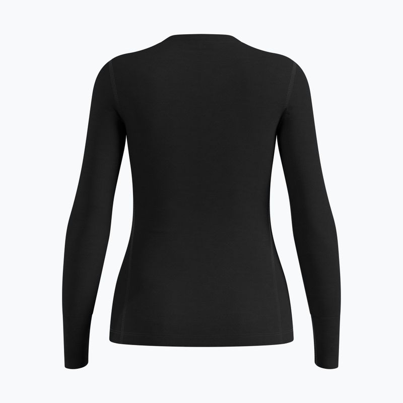 Felpa termica donna ODLO Merino 200 Bl Top Crew Neck black 6